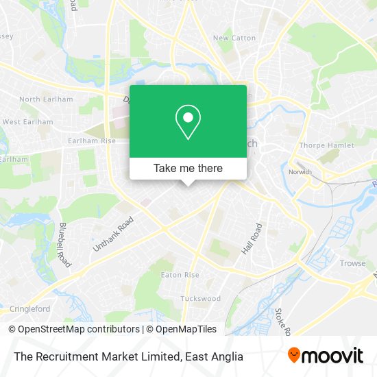 The Recruitment Market Limited map