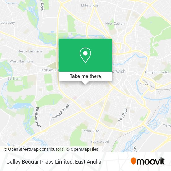 Galley Beggar Press Limited map