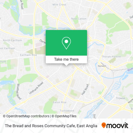 The Bread and Roses Community Cafe map