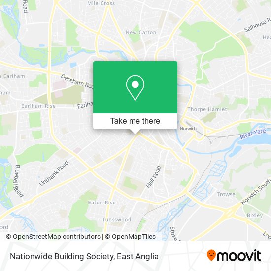 Nationwide Building Society map