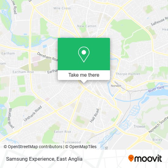 Samsung Experience map