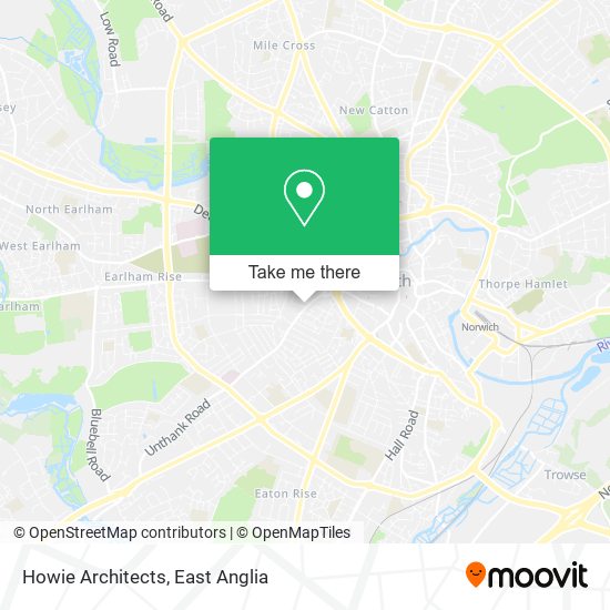 Howie Architects map