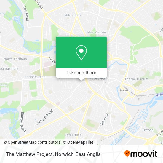 The Matthew Project, Norwich map