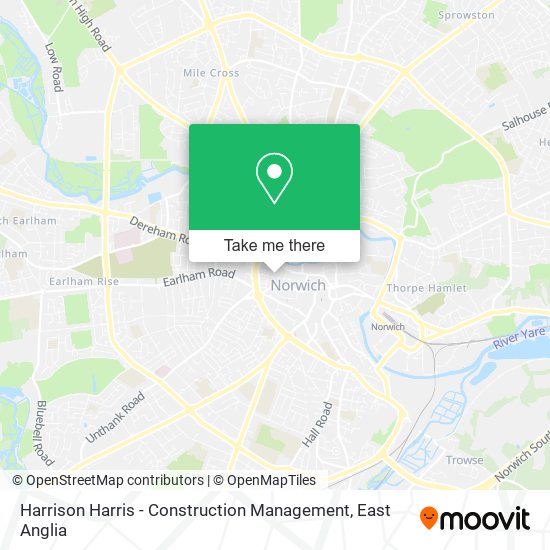 Harrison Harris - Construction Management map