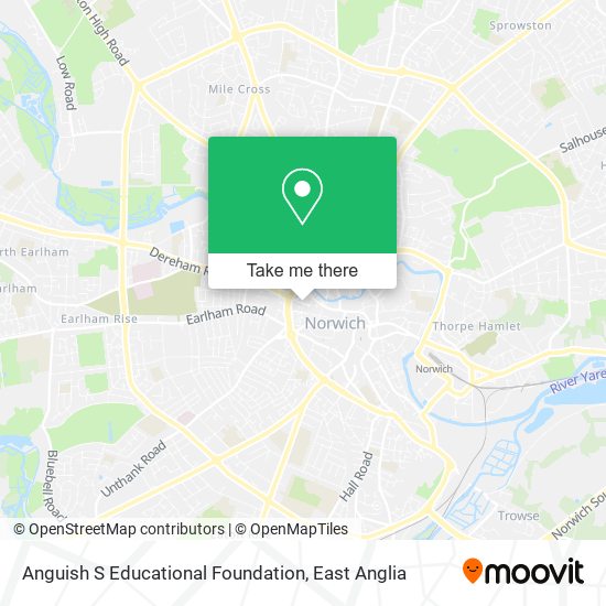 Anguish S Educational Foundation map