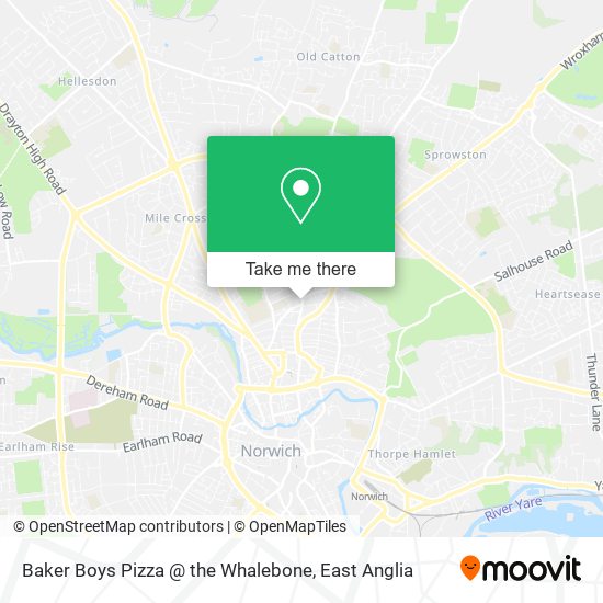 Baker Boys Pizza @ the Whalebone map
