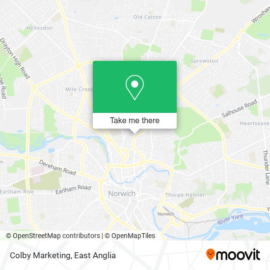 Colby Marketing map