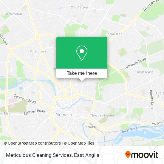 Meticulous Cleaning Services map