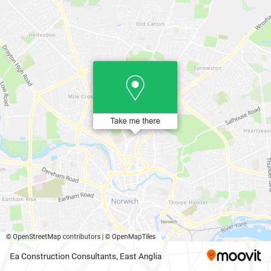 Ea Construction Consultants map