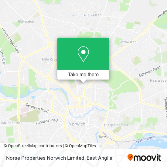 Norse Properties Norwich Limited map