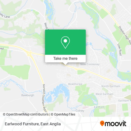 Earlwood Furniture map