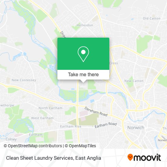 Clean Sheet Laundry Services map