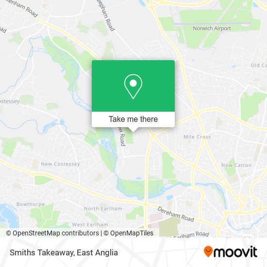 Smiths Takeaway map