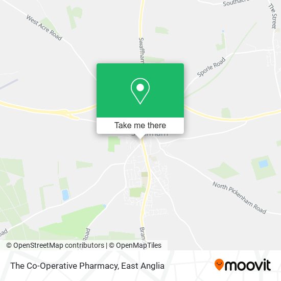 The Co-Operative Pharmacy map