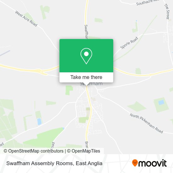 Swaffham Assembly Rooms map