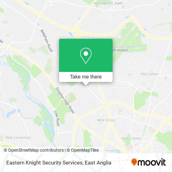 Eastern Knight Security Services map