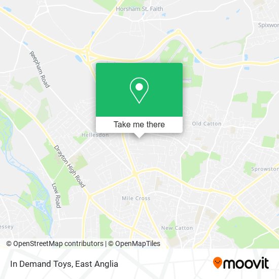 In Demand Toys map