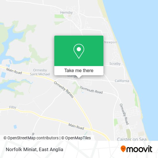 Norfolk Miniat map