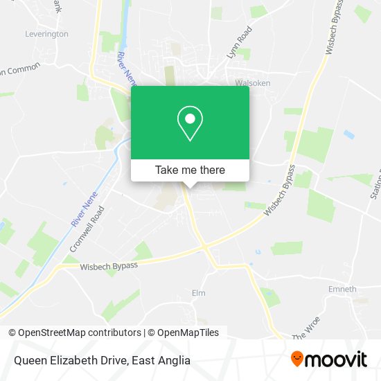 Queen Elizabeth Drive map