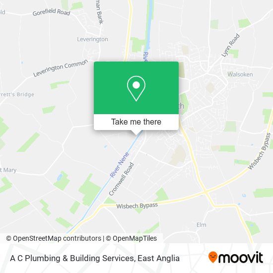 A C Plumbing & Building Services map