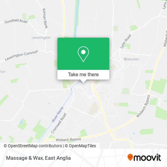 Massage & Wax map