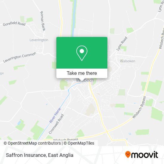 Saffron Insurance map