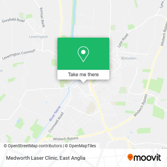 Medworth Laser Clinic map