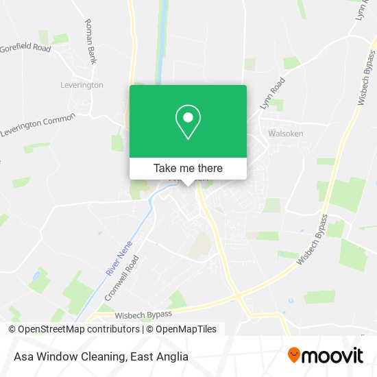 Asa Window Cleaning map