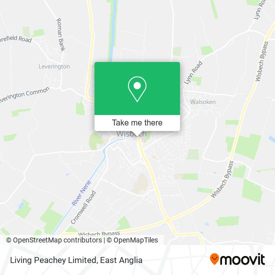 Living Peachey Limited map