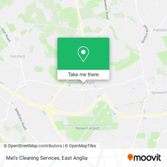 Mel's Cleaning Services map