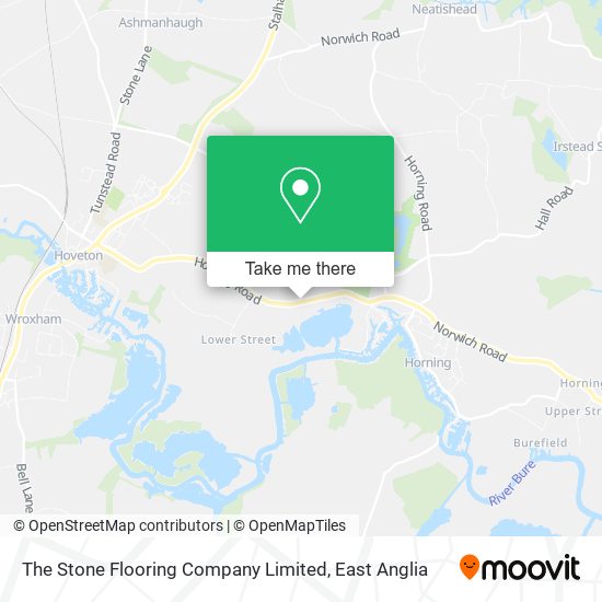The Stone Flooring Company Limited map