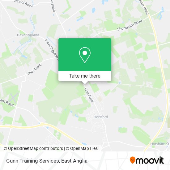 Gunn Training Services map