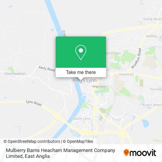 Mulberry Barns Heacham Management Company Limited map