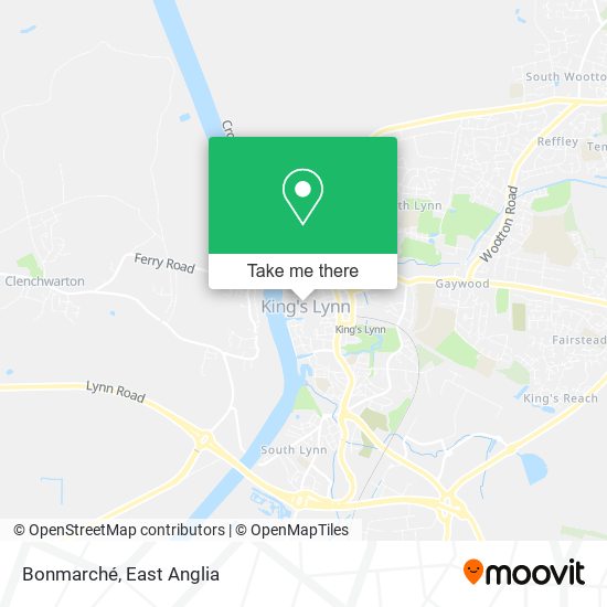 Bonmarché map
