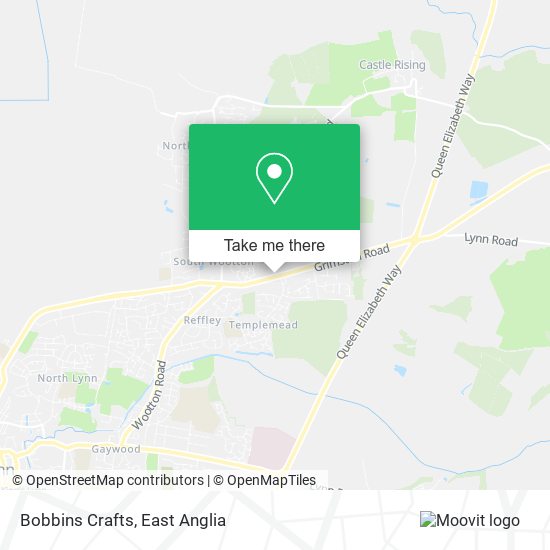 Bobbins Crafts map