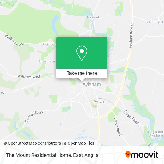 The Mount Residential Home map