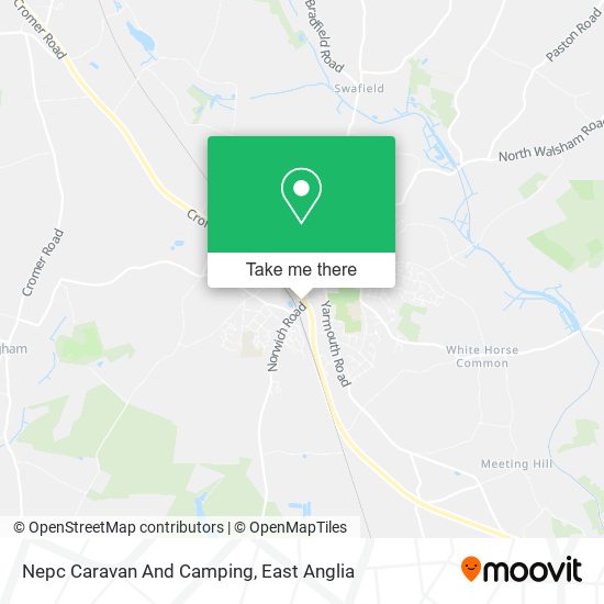 Nepc Caravan And Camping map