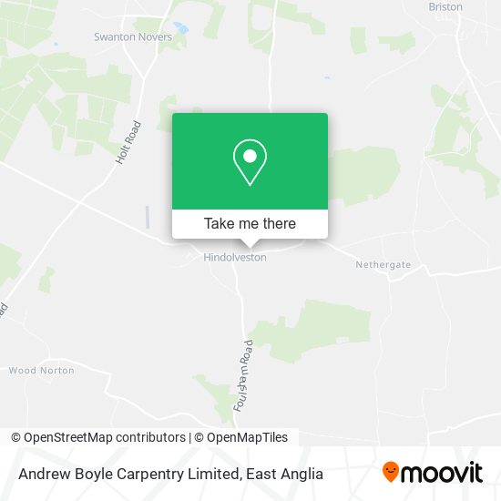 Andrew Boyle Carpentry Limited map