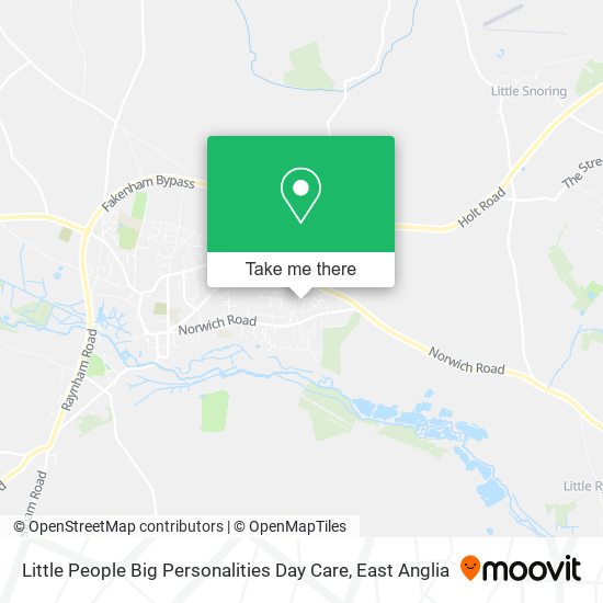 Little People Big Personalities Day Care map