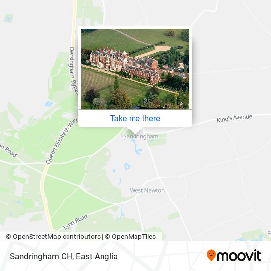 Sandringham CH map