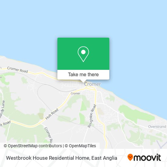 Westbrook House Residential Home map