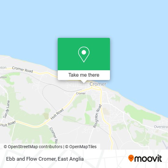 Ebb and Flow Cromer map