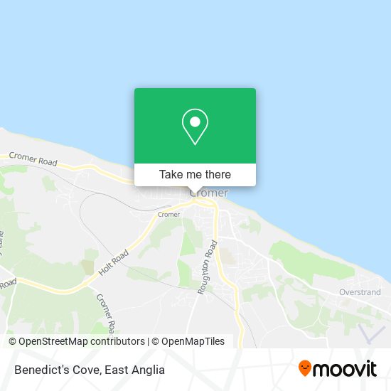 Benedict's Cove map