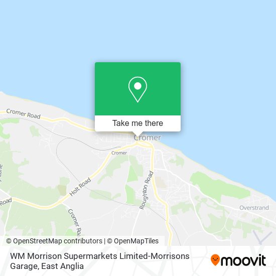 WM Morrison Supermarkets Limited-Morrisons Garage map