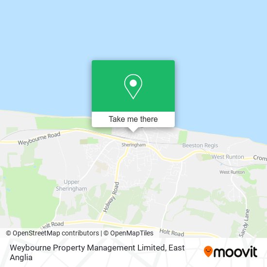 Weybourne Property Management Limited map