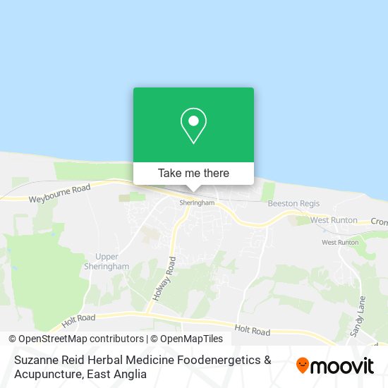 Suzanne Reid Herbal Medicine Foodenergetics & Acupuncture map