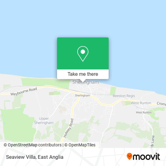 Seaview Villa map