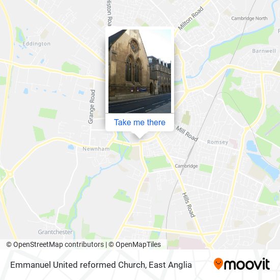 Emmanuel United reformed Church map
