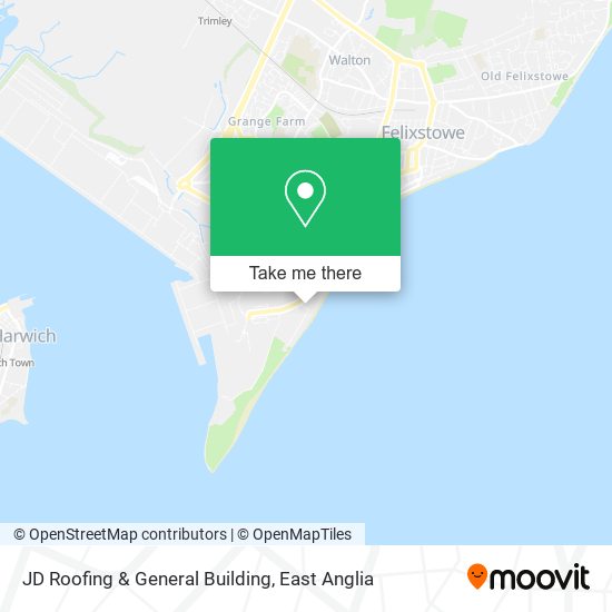 JD Roofing & General Building map