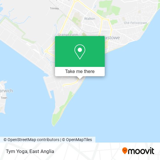 Tym Yoga map